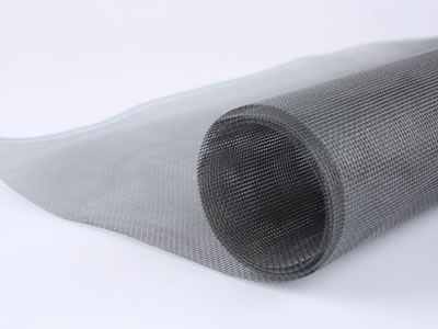There is a roll of anti-dust screen in gray and you can see the mesh clearly from this picture of real product.